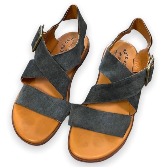 KorkEase Shoes Korkease Nara Leather Flat Wrap Sandals Womend Size